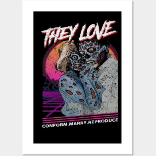 "THEY LOVE" Posters and Art